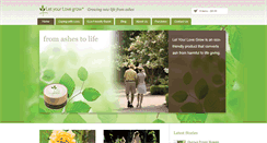 Desktop Screenshot of letyourlovegrow.com